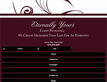 Tablet Screenshot of eternallyyoursstlouis.com